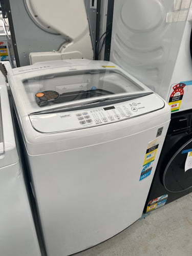 Second hand LG 10kg Top Load Washing Machine with Direct Drive WTG1034WF - Second Hand Appliances Geebung